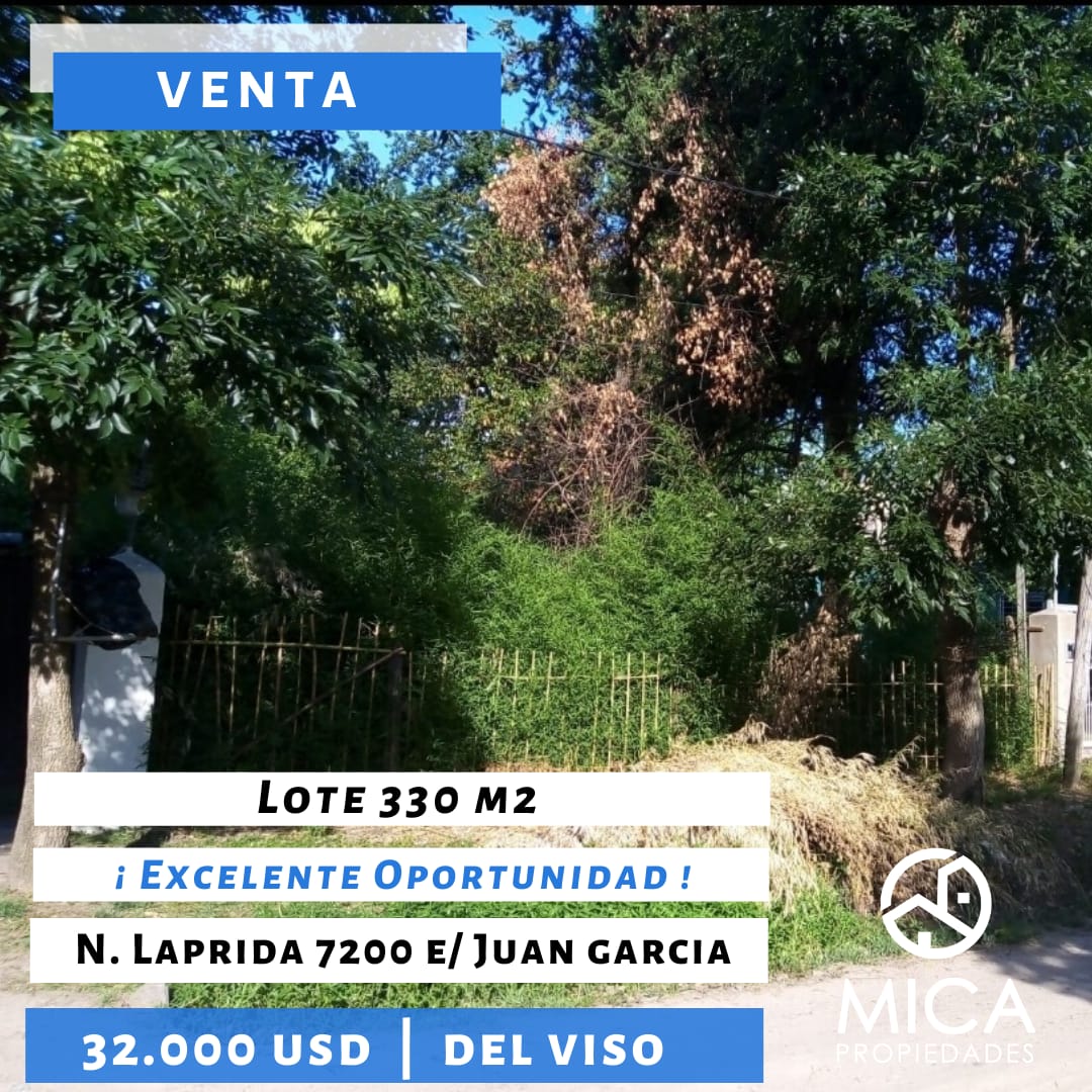 Venta - Lote 330 m2 - Del Viso